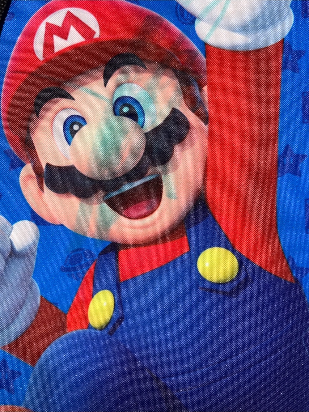 Super Mario Kids Backpack in Blue, Red and Green - Official Nintendo - Picture 3 of 5